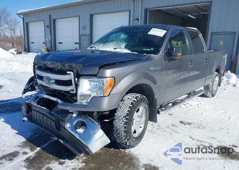 2013 Ford F-150 Xlt z USA, uszkodzony, nr VIN 1FTFW1EF3DFD58207